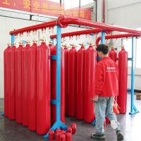 Système automatique de protection contre les incendies avec l'agent nettoyant IG541