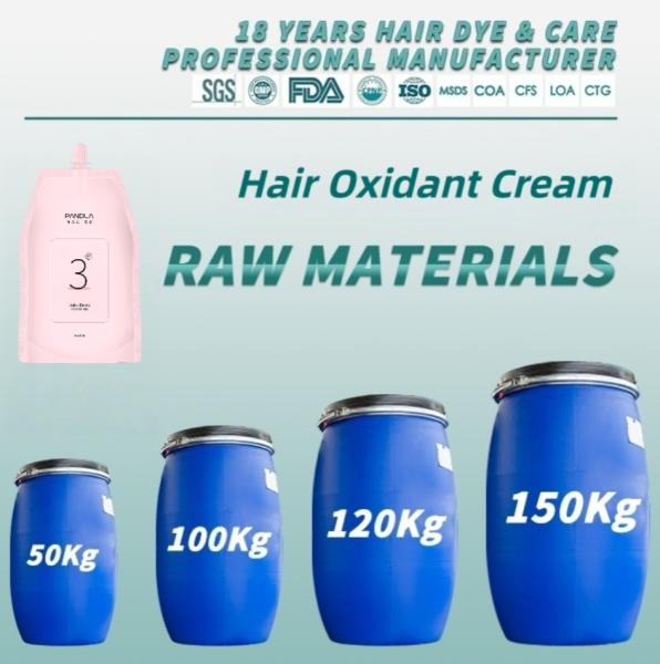 Salon Permanent Hair Color Cream Developer 1% 3% 6% 9% 12% OEM Hair Dye Factory Wholesale