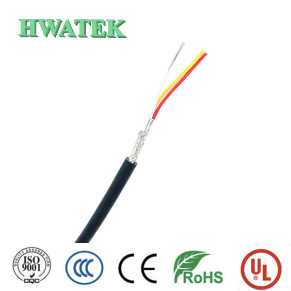 C-AWG22-2C-GY-SR-PVC-T105°C Unshielded Multi Conductor 22awg Multi Core Cable 300V