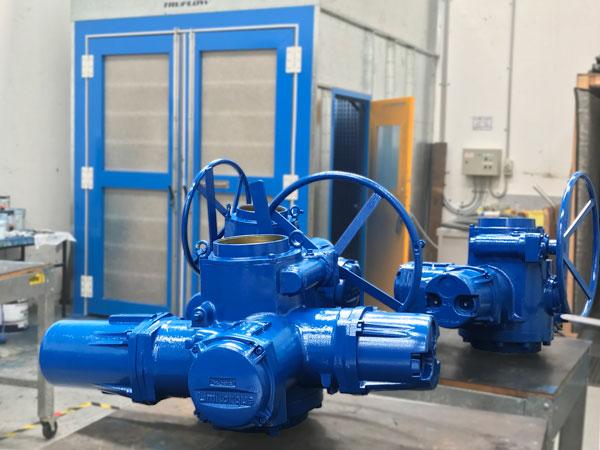 LNG Water Treatment Intelligent Electric Actuator Industrial Electric Triple Eccentric Butterfly Valve