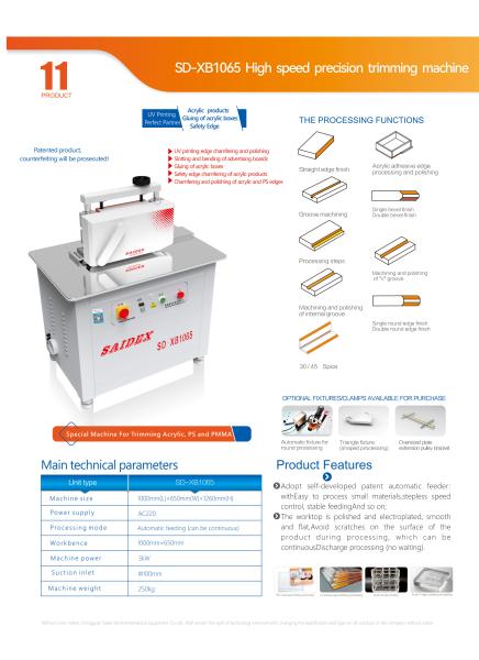 Plexiglas sécurisé PMMA machine acrylique efficace mitre 45 degrés angle de fabrication de bisel