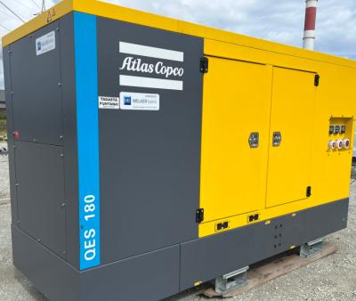 50HZ Frequency Power Generator QES180 Powered By Diesel Engine Fuel And Electric / Recoil Starting Method