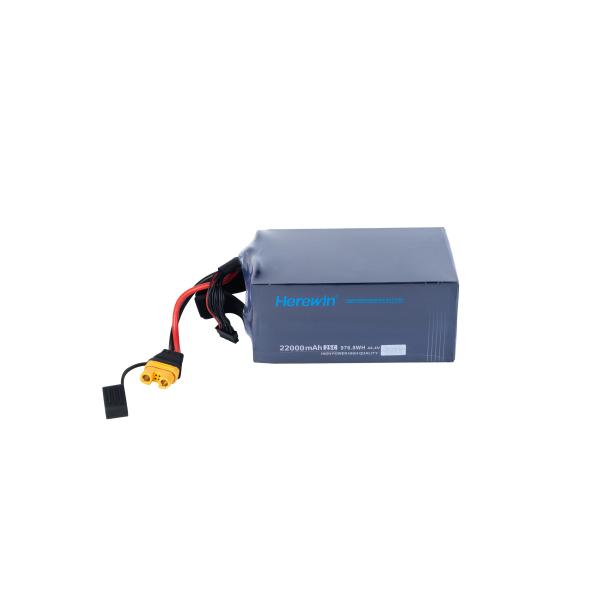 Herewin 12S1P  44.4V  12s 22000mah Lipo Battery 25C Drone Battery