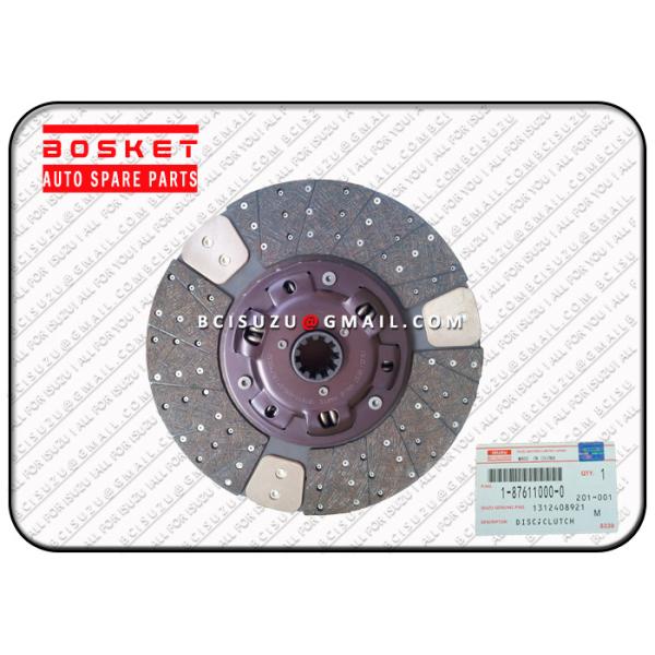 High Performance Iron Isuzu Clutch Disc For Cxz51k 6WF1 1312408921 1-31240892-1