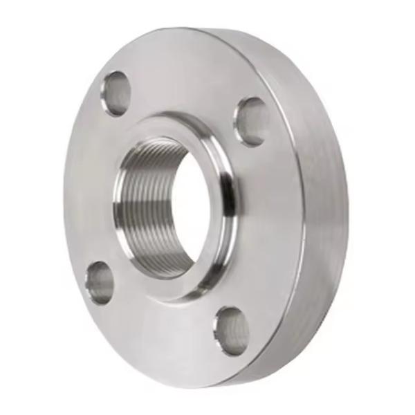 NXF Direct 2205 Duplex Stainless Steel Flange per ASTM/ASME A240 UNS S32205/S31803 Silver 1/2' 48' OEM Customizable Forged