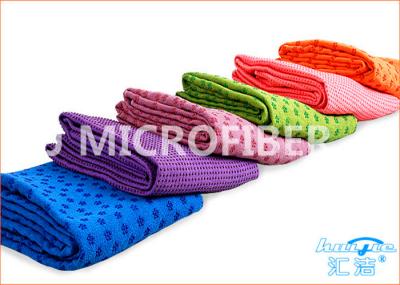 Toalha quadrada da ioga de Skidless do Não-Deslizamento do PVC/do absorvente toalha super da ioga do patim não
