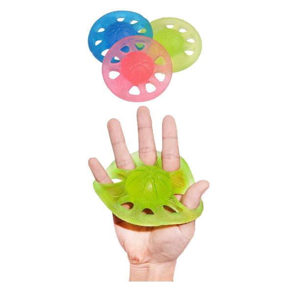 Cushioned Soft ‎Silicone Hand Finger Grip Strengthener Adjustable Resistance Levels