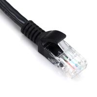 Cabo de remendo de 3M Rj 45 CCA do cabo de remendo do PVC LSZH CAT6 4 pares da isolação do PE