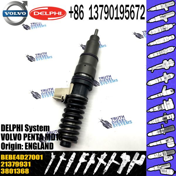 Direct Sale Diesel Fuel Injector 21379931 3801368 BEBE4D27001 For VOL PENTA MD13