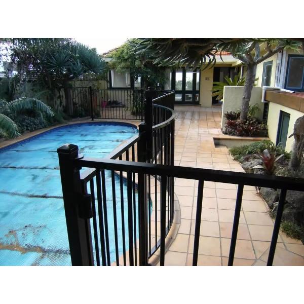 Commercial Aluminium Pool Fencing With CE Certification And High Standards Pool Fencing Tubular