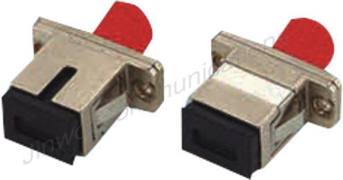 Single Mode Fiber Optic Adapter FC APC To SC APC Ceramic Sleeve