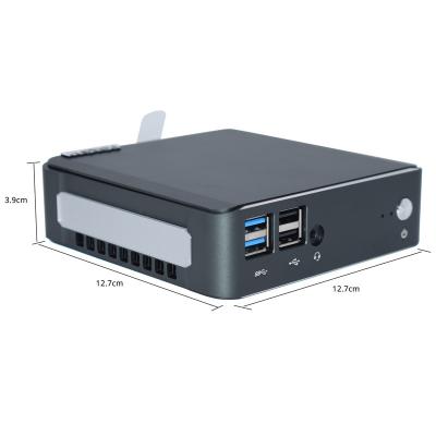 Aluminum I3 10110U  I5 10210U 10th 4K Industrial Mini PC Computer 256GB