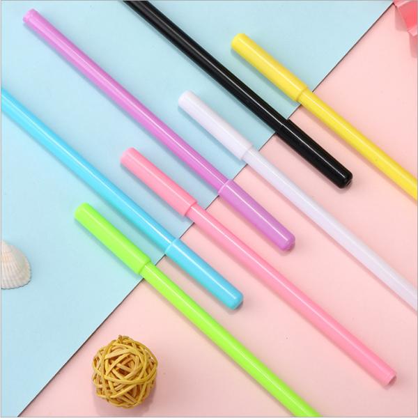 Korean Cute Classic Plastic Gel Pens Set for Office and School Supplies Novelty Design