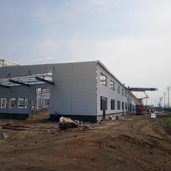 Prefabricated Lightweight Steel Frame Buildings For Warehouse Rent Logistics Distribution