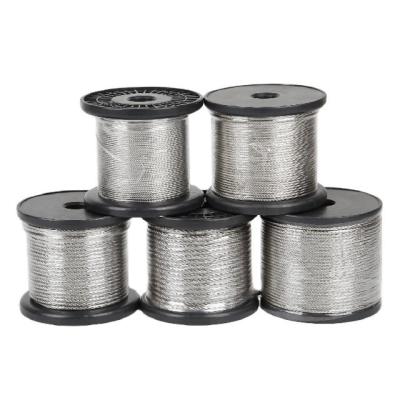 Industry Steel Wire Rope Cable Nonmagnetic Rope 1*7 0.3mm