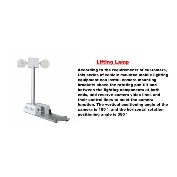 Emergency Equipment Vehicle Power Generation Lighting Customization