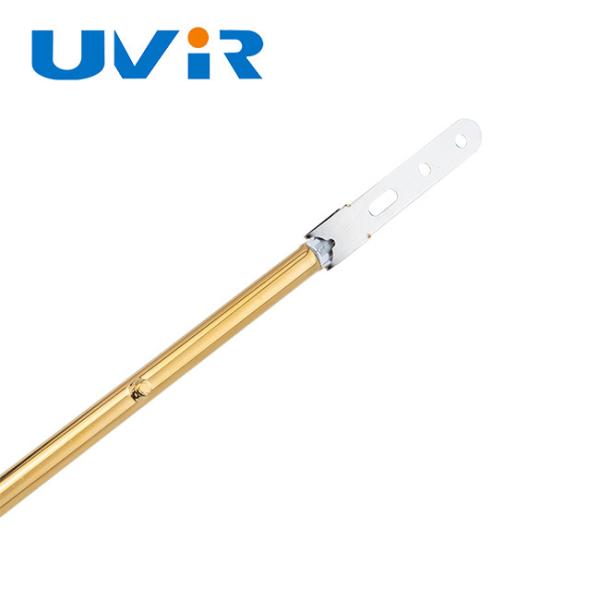 2000W 400V Gold Coated IR Halogen Lamp with X Base