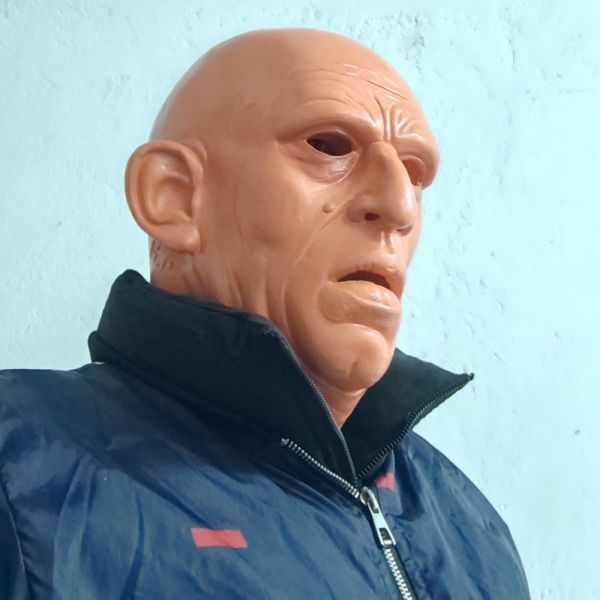 Latex Movie Mask for Authentic Character Looks - One Size Fits Most and Lightweight at 160g