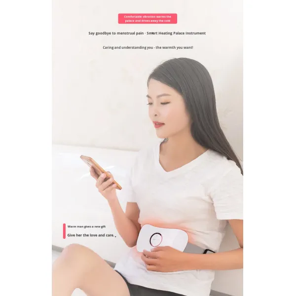Best Selling Smart Heating Massage Belt Electric Heating Waist Belt Heating Lumbar Support and Warm Uterus Care Device