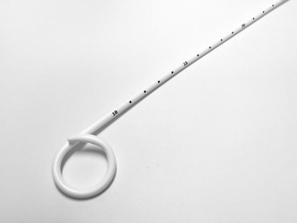 Curved Tip Disposable Drainage Catheter 260cm Guide Wire Length Ss Material For Adult