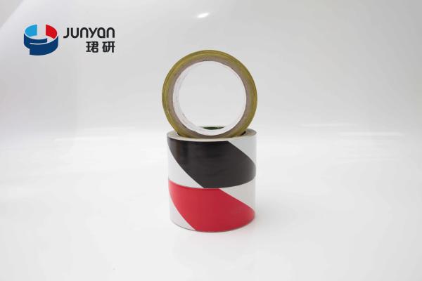 PVC Hazard Tape Easy Tear Colored Waterproof Floor Marking Tape Manufacturer