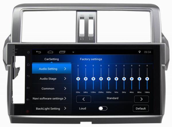 Ouchuangbo car touch screen radio android 8.1 for Toyota Prado 2014 with USB SWC 1080P Video Blluetooth gps navigation