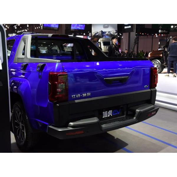 Tiger Electric Pickup Truck 2024 EV Pickup Van Mini Trucks Engine Powerful 120kw LED Leather Single Lithium Dark Automatic