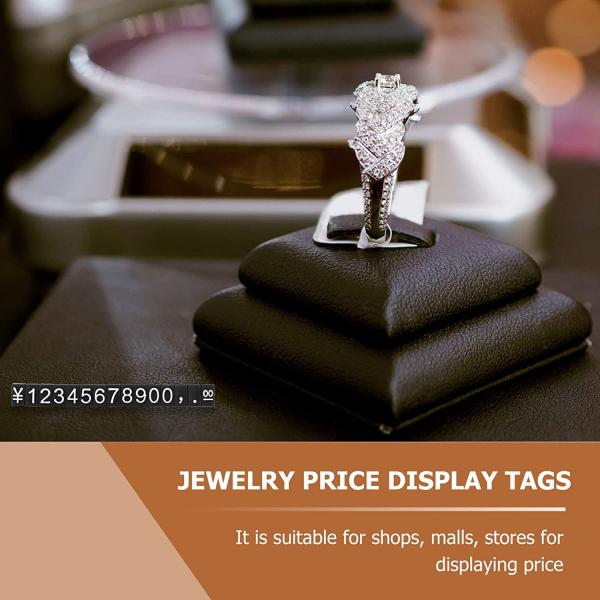 Магазин Металлические этикетки для современных ювелирных изделий роскоши Кубики Дисплей в стиле товарного магазина