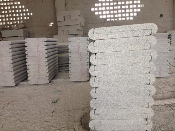 Grey White Granite coping stone paver stone paving stone for swimming pool