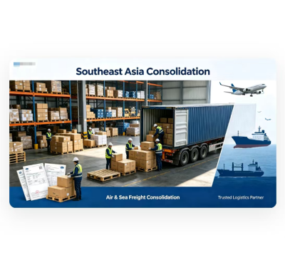Southeast Asia Consolidation Service For SEA Logistics / Supply Chain Optimizati