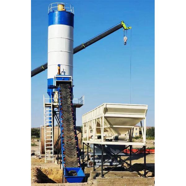 Large capacity 100T Concrete Plant Silo Good Sealing Performance