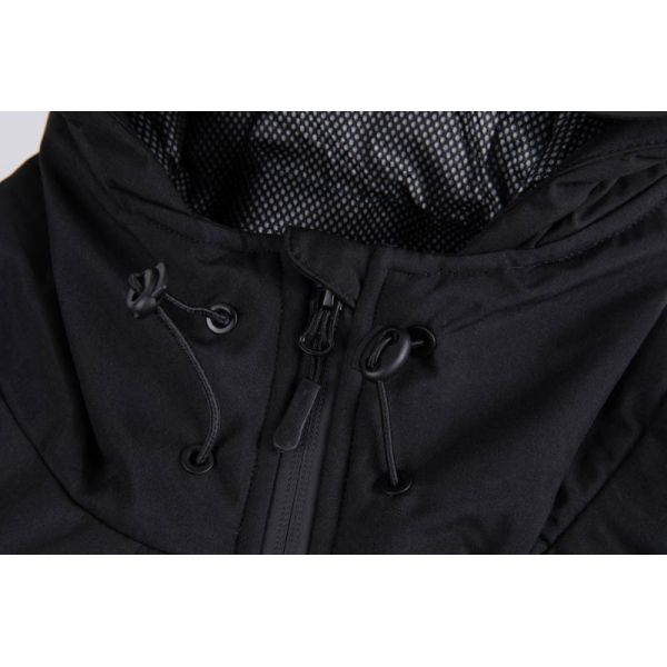 Men's USB Heated Outdoor Jacket with Windproof Water-Resistant Shell and Quilted Insulated Lining