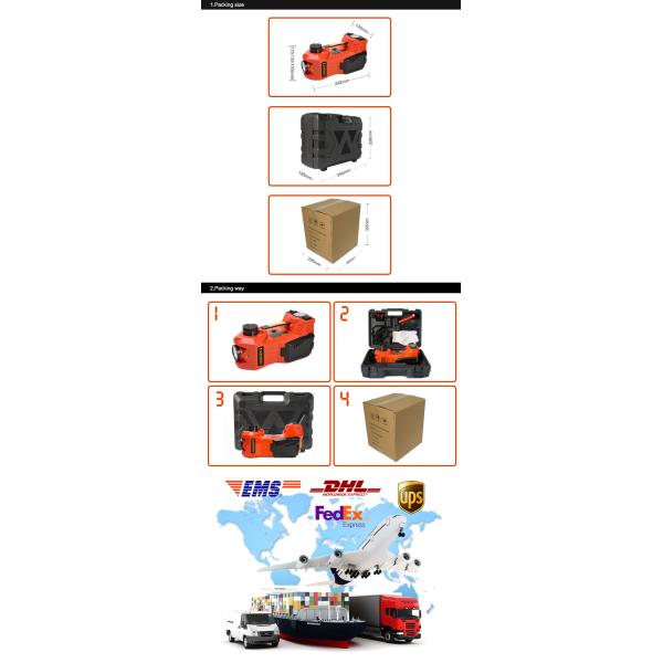 DINSEN 3 в 1 многофункциональное электрическое гидравлическом 12v поднимают домкратом, насос inflator и свет.