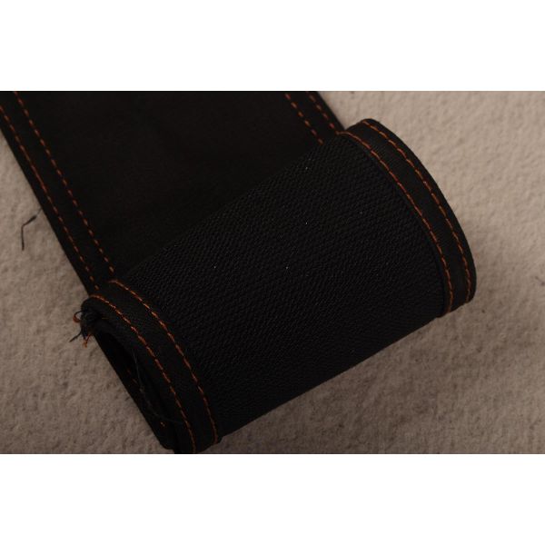 12oz Black Backside Double Layer Tie Dye and Carded Yarn Denim Fabric