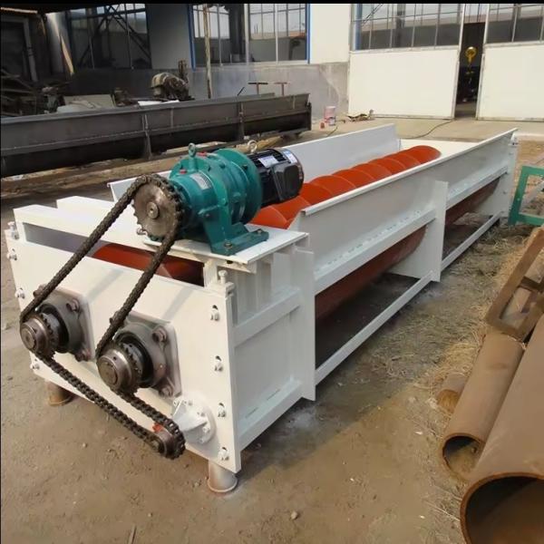 Carbon Steel Heat Transport Screw Auger Conveyor For Chemical Industry