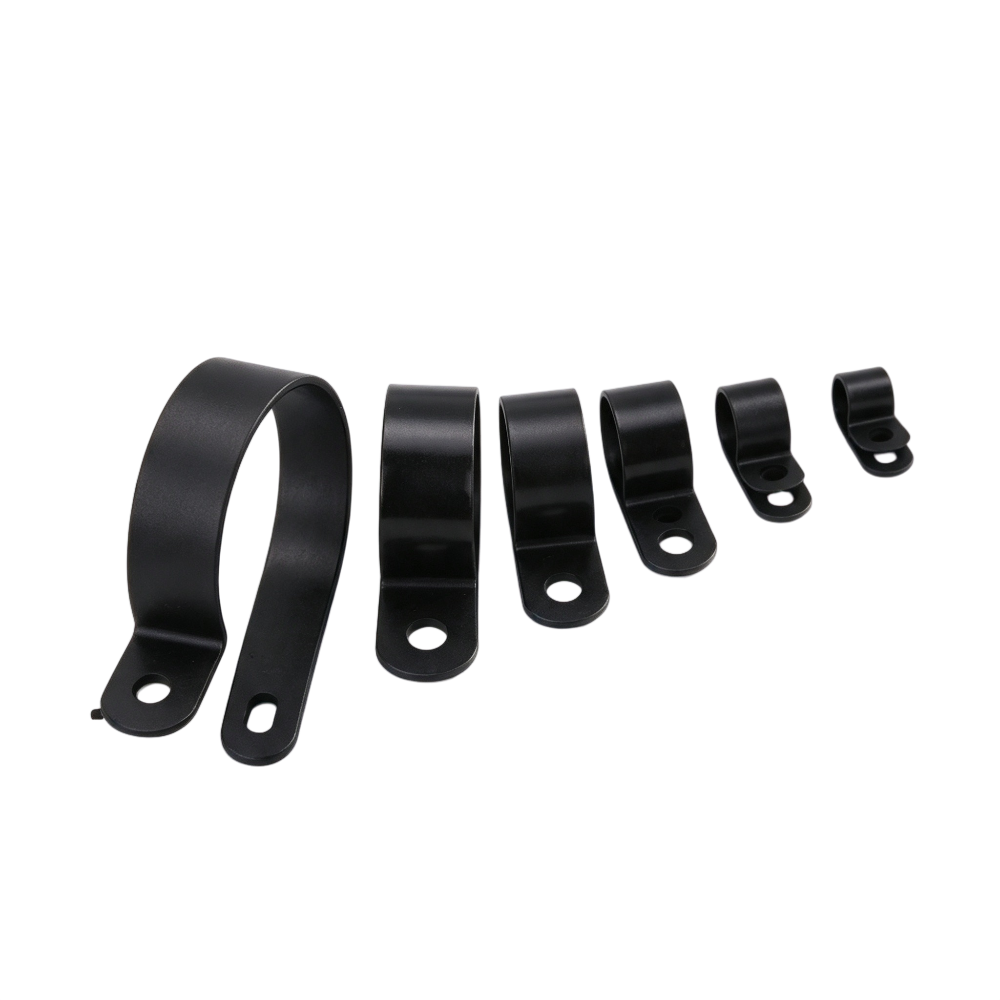 SUS304 Stainless Steel R-Type Cable Clamp for Corrosion Resistant Precision Stamping Wire Management