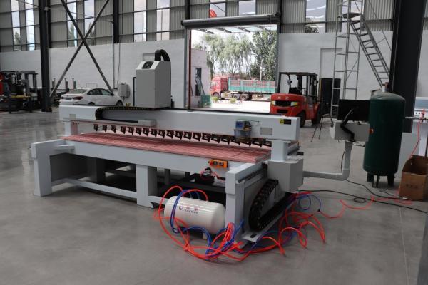 MDF painel de parede teto à prova de som personalizado 2400-3000mm painel acústico máquina de pregar para venda