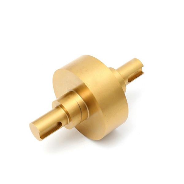 OEM CNC Machined Brass Parts Brass Turning Fabrication Spindle Spare Parts