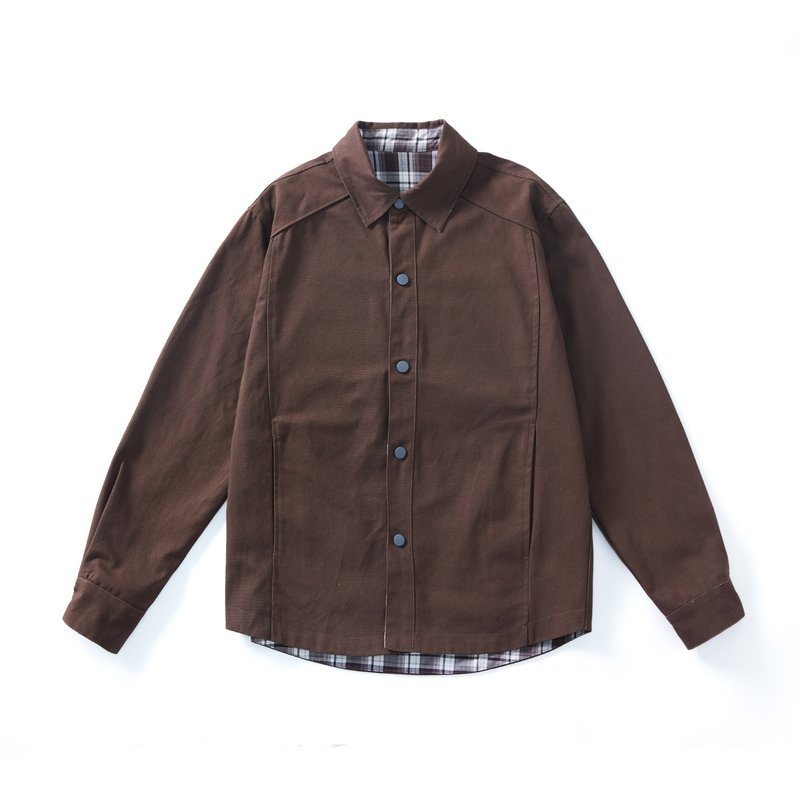 Daily Cotton Windproof lightweight jacket wholesale Blue Coffee Cotton 100% Custom (YY-JK01)