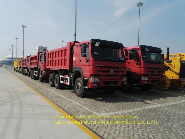 Auto Transmission Heavy Duty Dump Truck 371hp Sinotruk Howo 6x4 Dump Truck