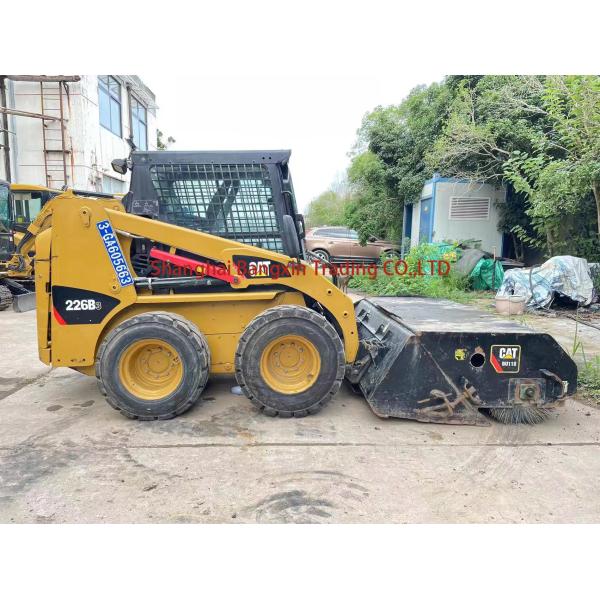 Small Machine Mini Excavator Used Skid Steer CAT 226 with Original Hydraulic Cylinder