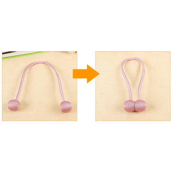 Modern Style Stainless Steel Magnetic Buckle Curtain Tieback