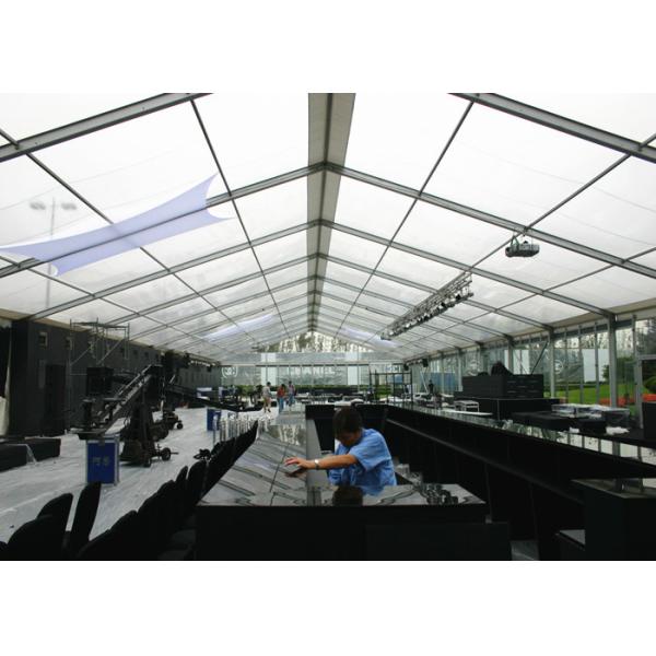 Portable Aluminum Frame Outdoor Event Tent For Workshop / Trade Show Exhibition