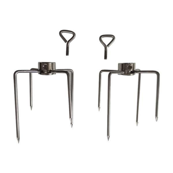 Барбекю вилка пищевая сталь из нержавеющей стали Барбекю гриль Ротиссерьи Слюнный ротик для курицы