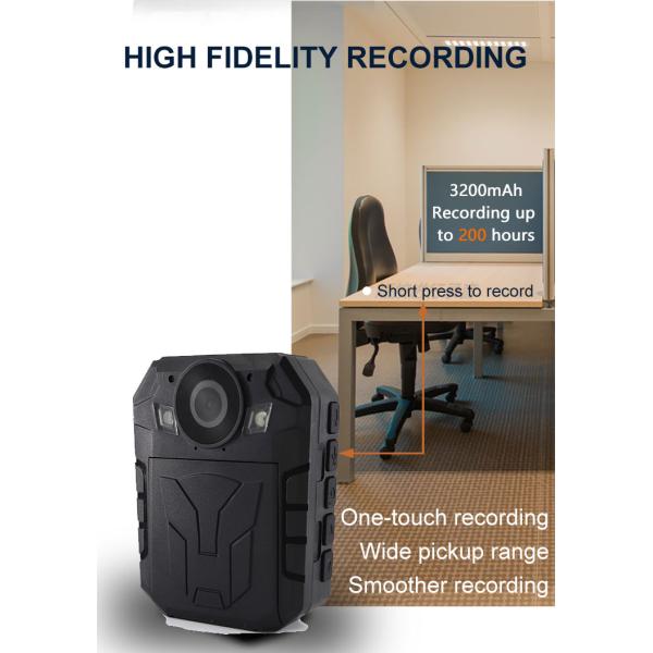 Меняемая камера 1080P беспроводное 16MP тела 2100mAh GPS