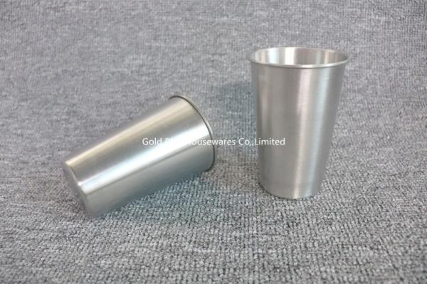 Festival gift cup stainless steel breakfast milk cup vietnam market elegant silver color coffee tea cup