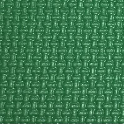 Woven Pattern Badminton Court PVC Flooring Thickened Design Green Color