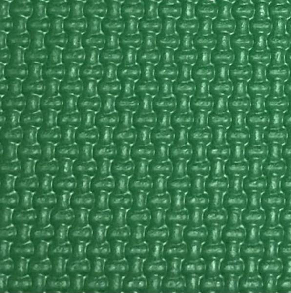 Woven Pattern Badminton Court PVC Flooring Thickened Design Green Color
