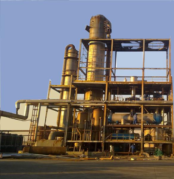 MVR Falling Film Evaporator / Tube Type Heat Exchanger 2 Years Warranty
