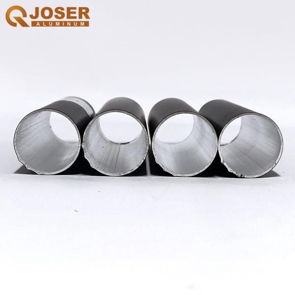 55mm Anodized Oxidation Aluminum Extrusion CNC For Rolling Curtains Tubes